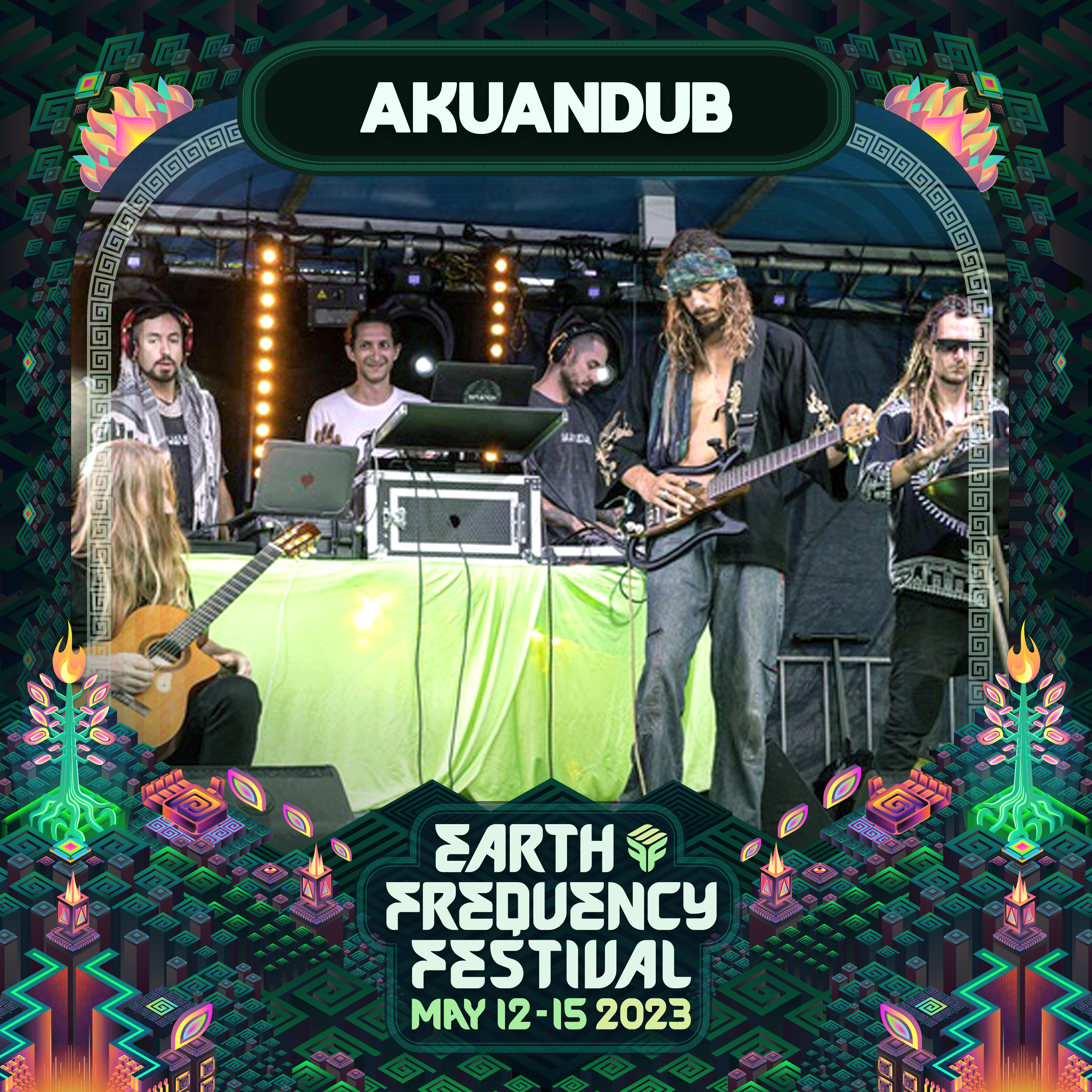 Cartaz Earth Frequency Festival 2023